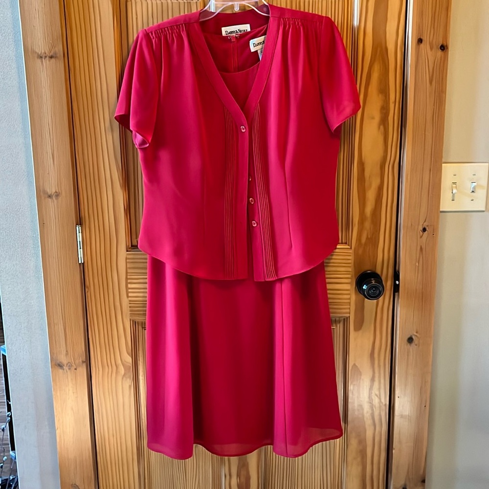 Red dress size 12P